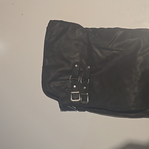 Brand New Over the knee Black Suede Boots - Picture 2 of 4